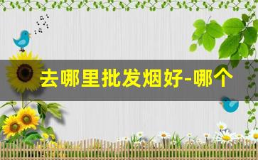 去哪里批发烟好-哪个地方批发烟最便宜