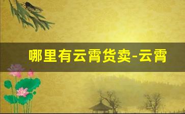 哪里有云霄货卖-云霄有什么卖小东西的店